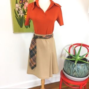 "Scout's Honor" Vintage 60's Schoolgirl Skirt